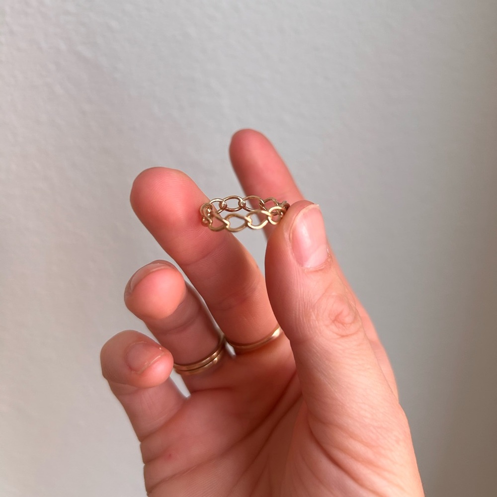 Mejuri 14k gold ring